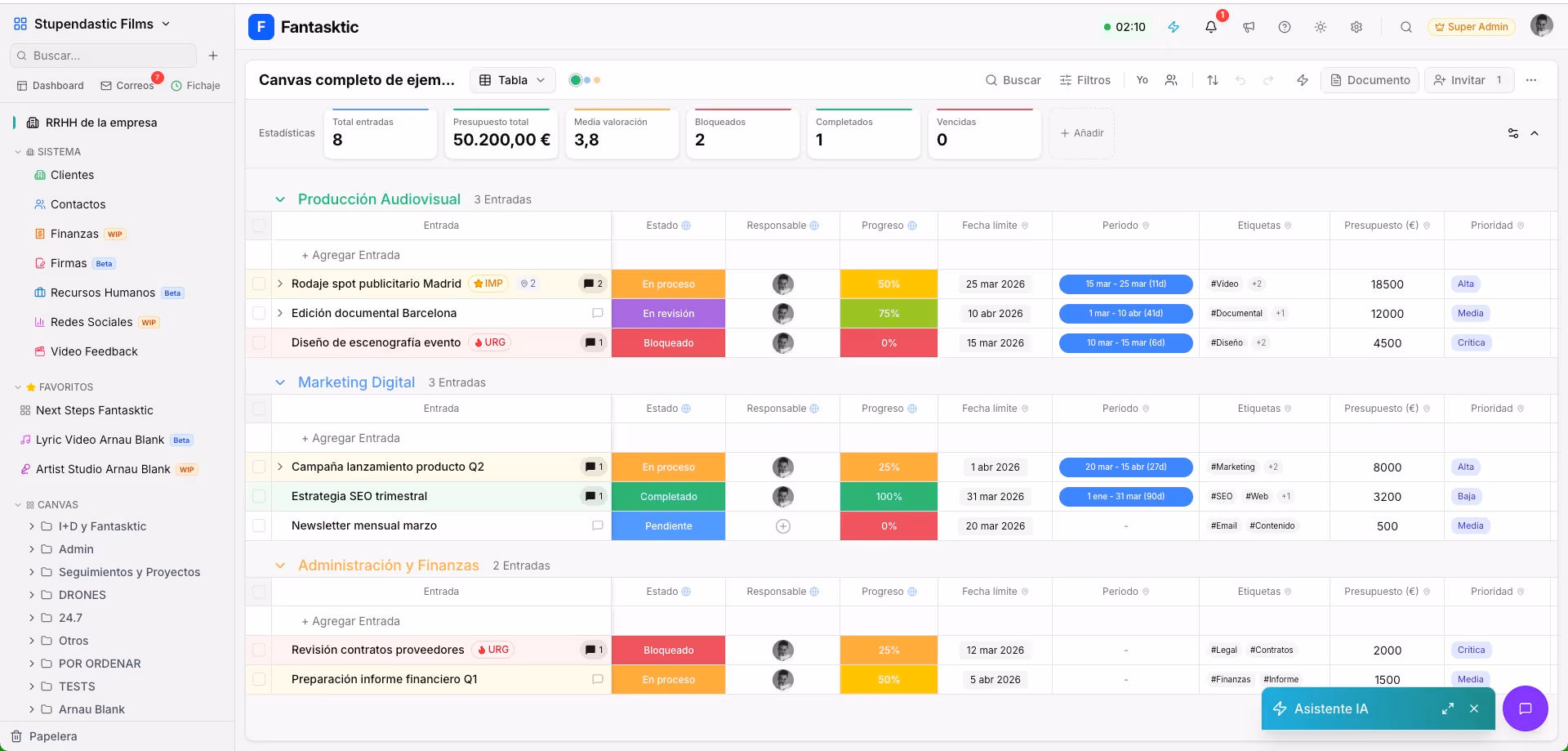 Fantasktic screenshot 1