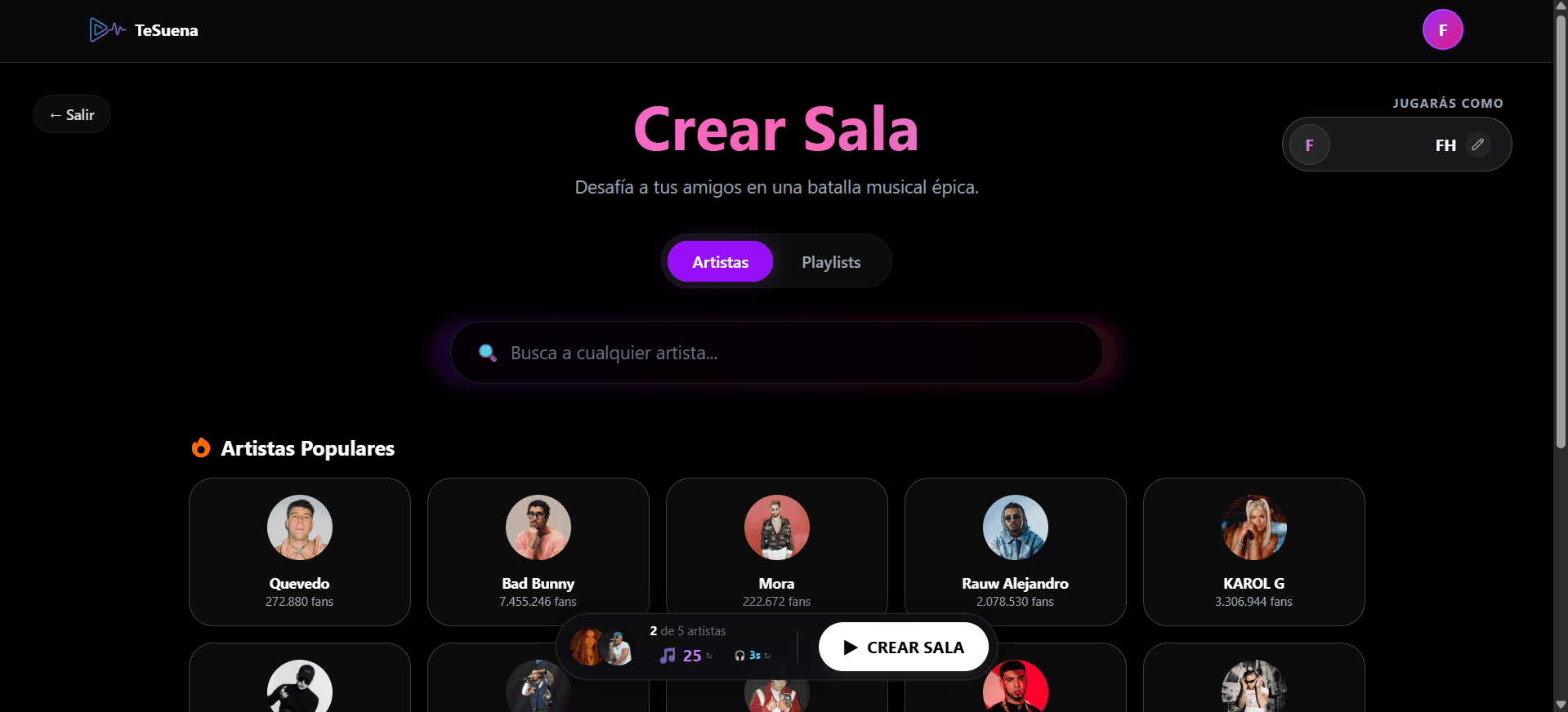 TeSuena - Adivina la Canción screenshot 2